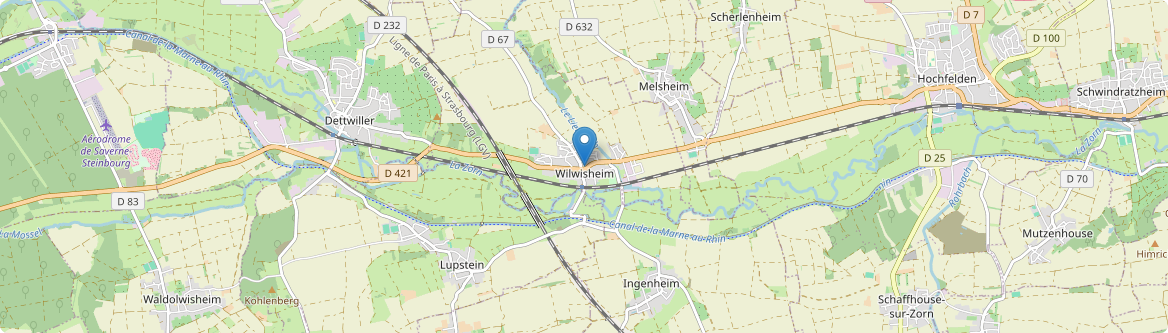 Wilwisheim - Carte