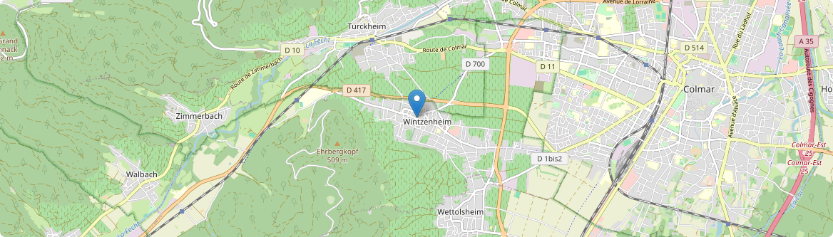 Wintzenheim - Carte