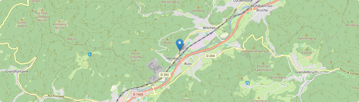 Wisches - Carte