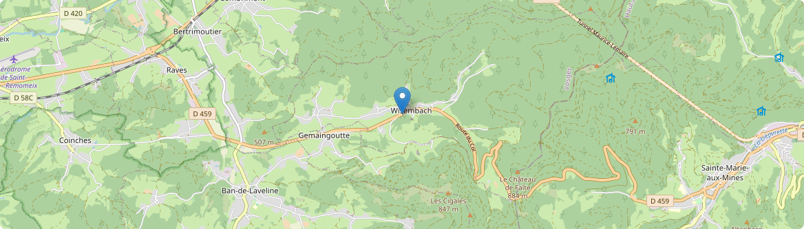 Wisembach - Carte