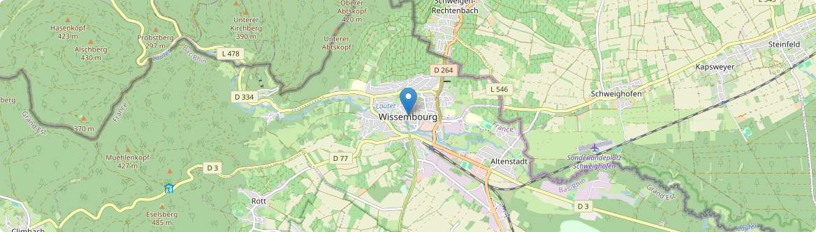 Wissembourg - Carte