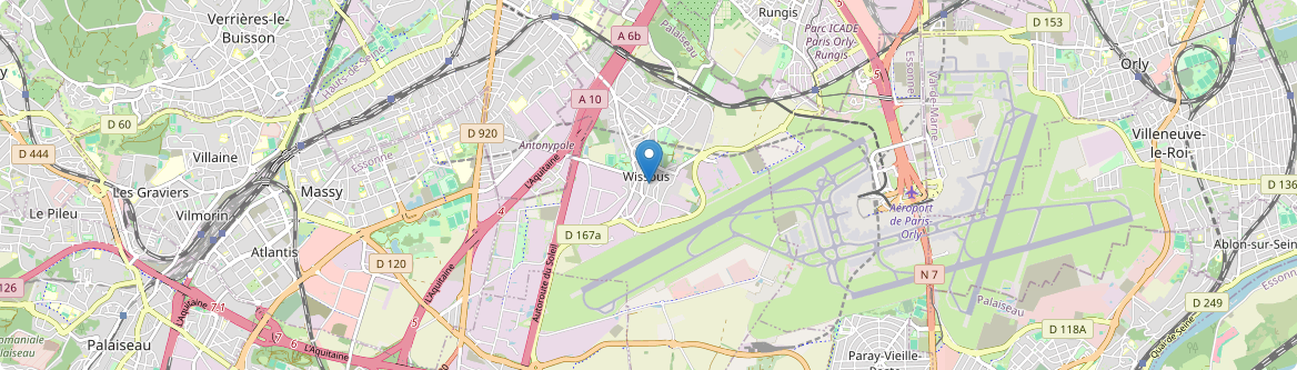 Wissous - Carte