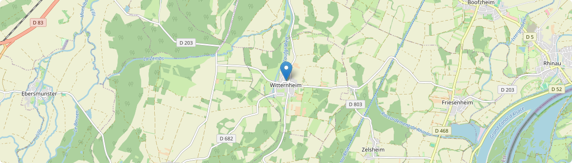 Witternheim - Carte