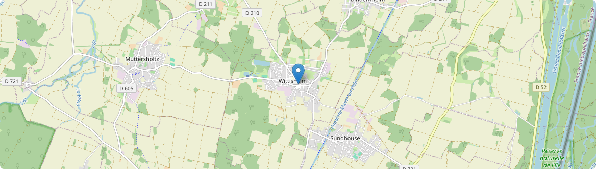 Wittisheim - Carte