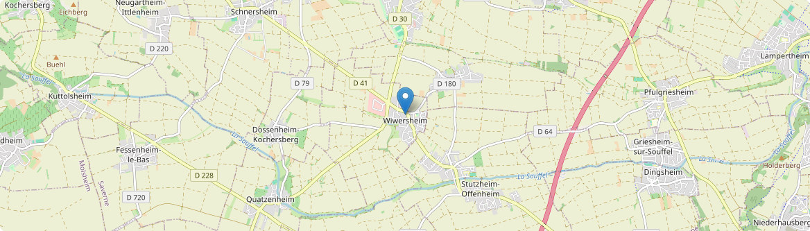 Wiwersheim - Carte