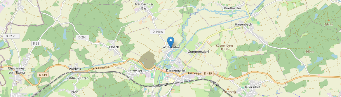 Wolfersdorf - Carte