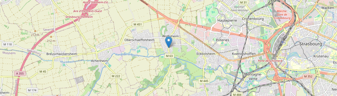 Wolfisheim - Carte