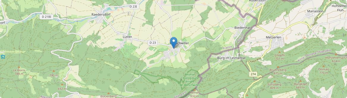 Wolschwiller - Carte
