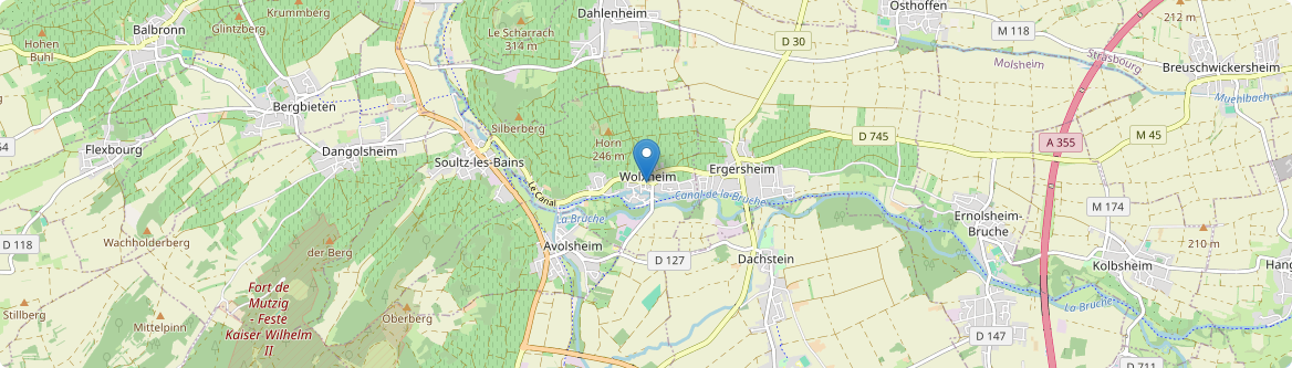 Wolxheim - Carte