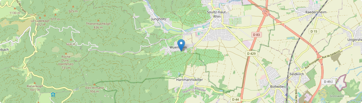 Wuenheim - Carte