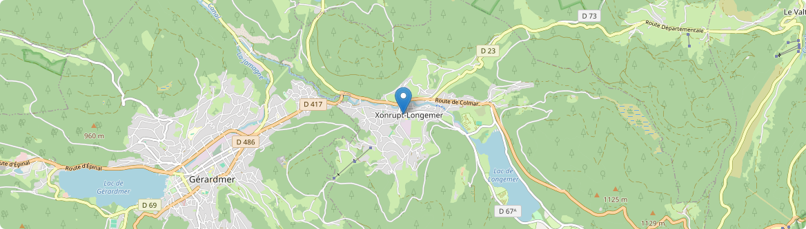 Xonrupt-Longemer - Carte