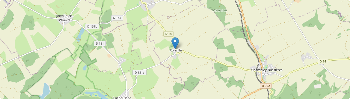 Xonville - Carte
