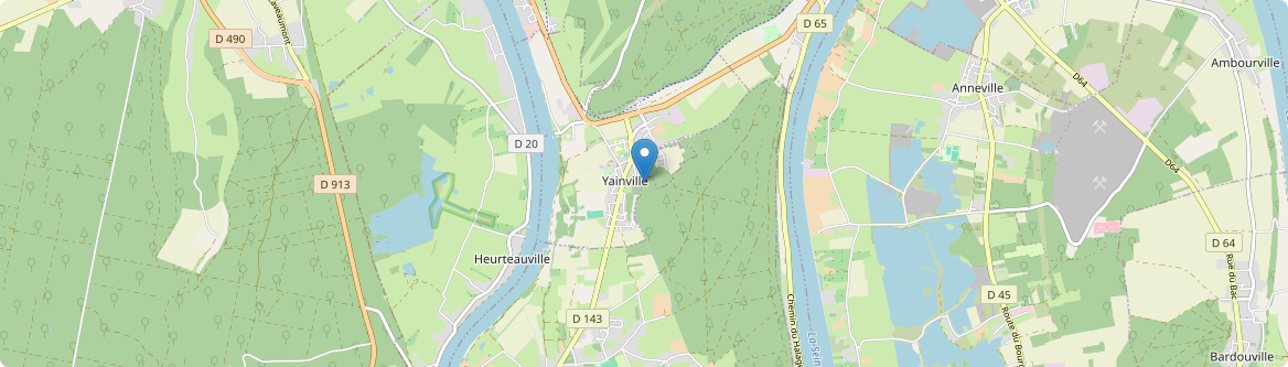 Yainville - Carte