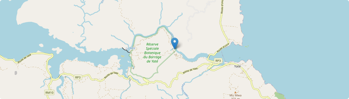 Yaté - Carte