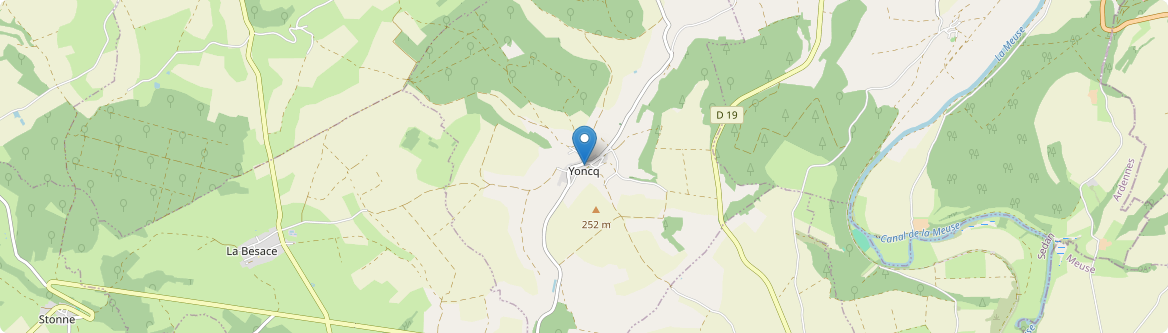 Yoncq - Carte
