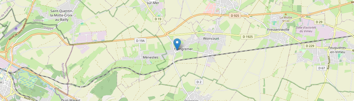 Yzengremer - Carte