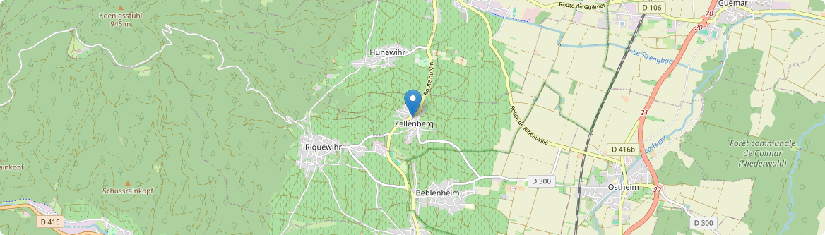 Zellenberg - Carte