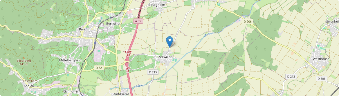 Zellwiller - Carte