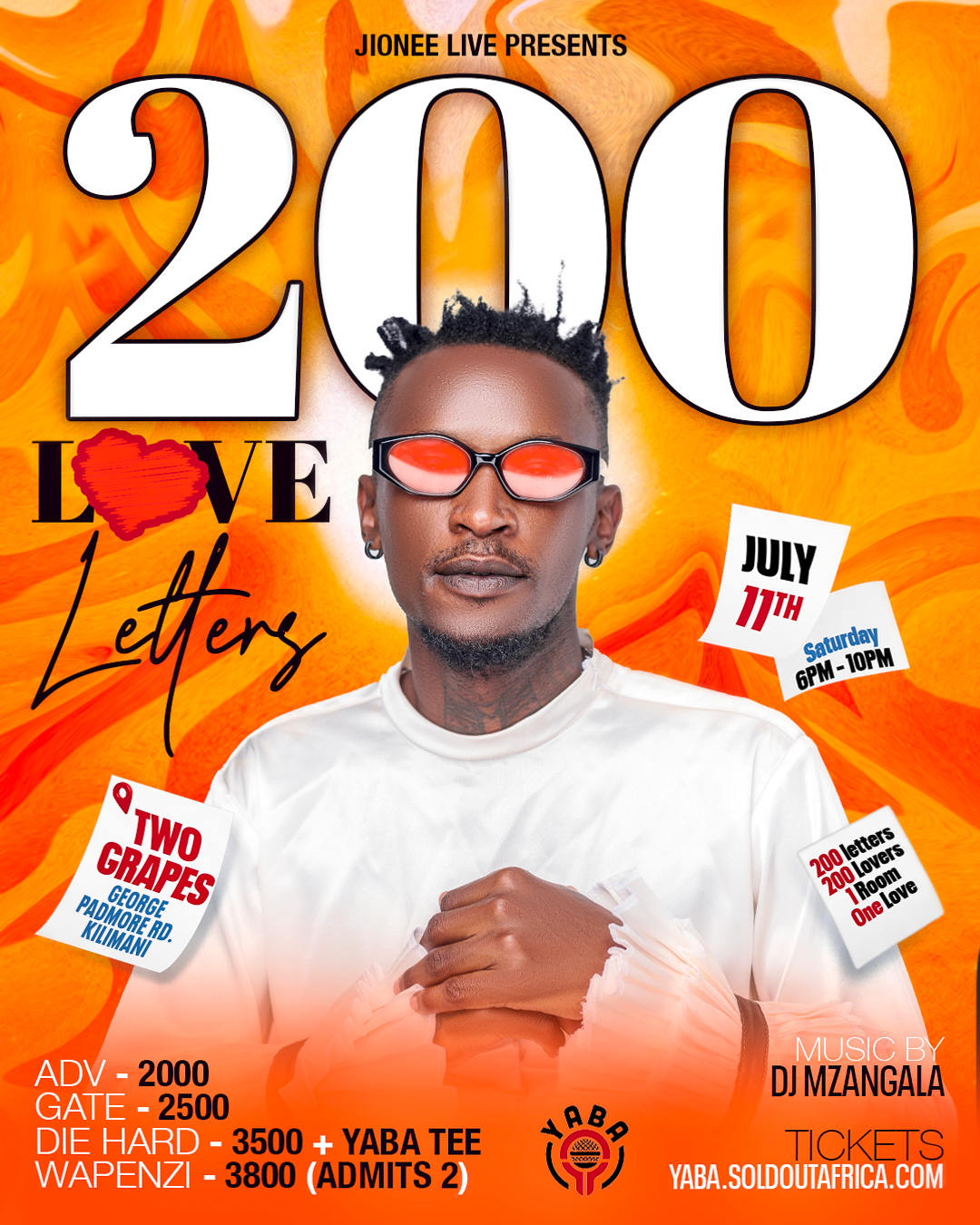 200 LOVE LETTERS