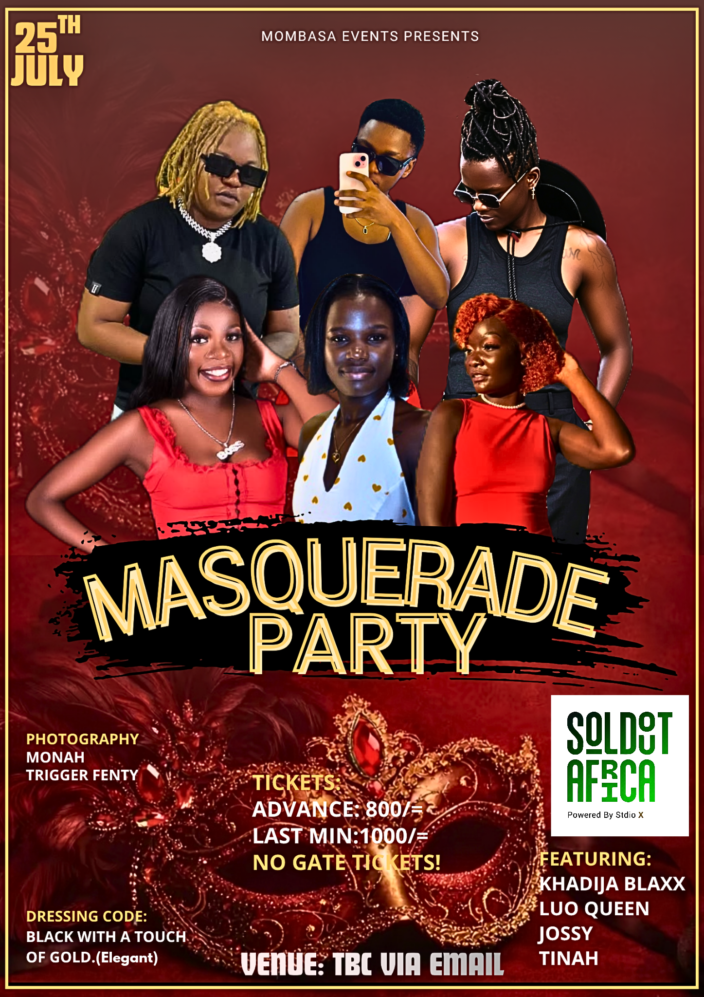 MASQUERADE PARTY 
