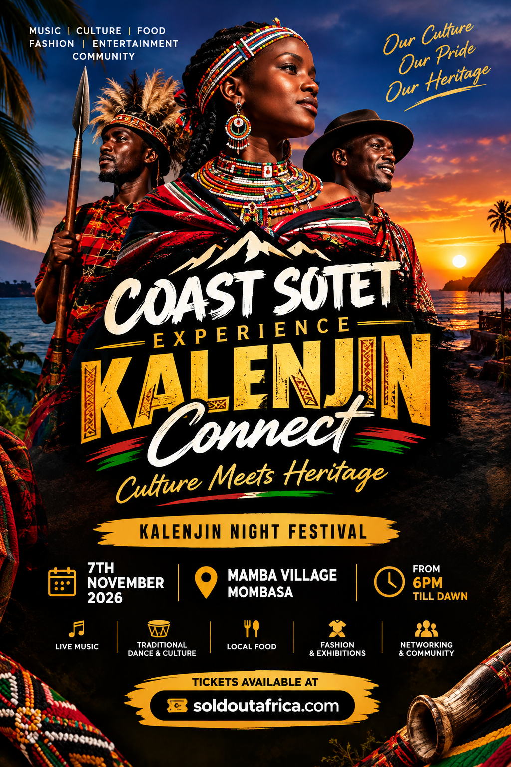 Coast Sotet Experience (Kalenjin Connect where Culture meets Heritage )