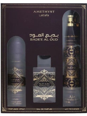 Gift Set Lattafa Amethyst (Unisex) 2