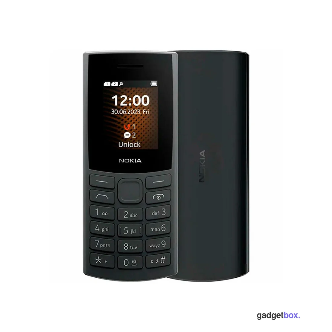 Мобильный телефон NOKIA 106 TA-1564 DS Charcoal