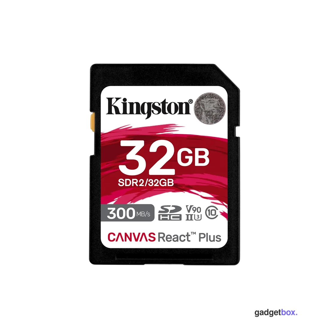 Карта памяти Kingston SDR2/32GB UHS-II U3 V90 32GB без адаптера