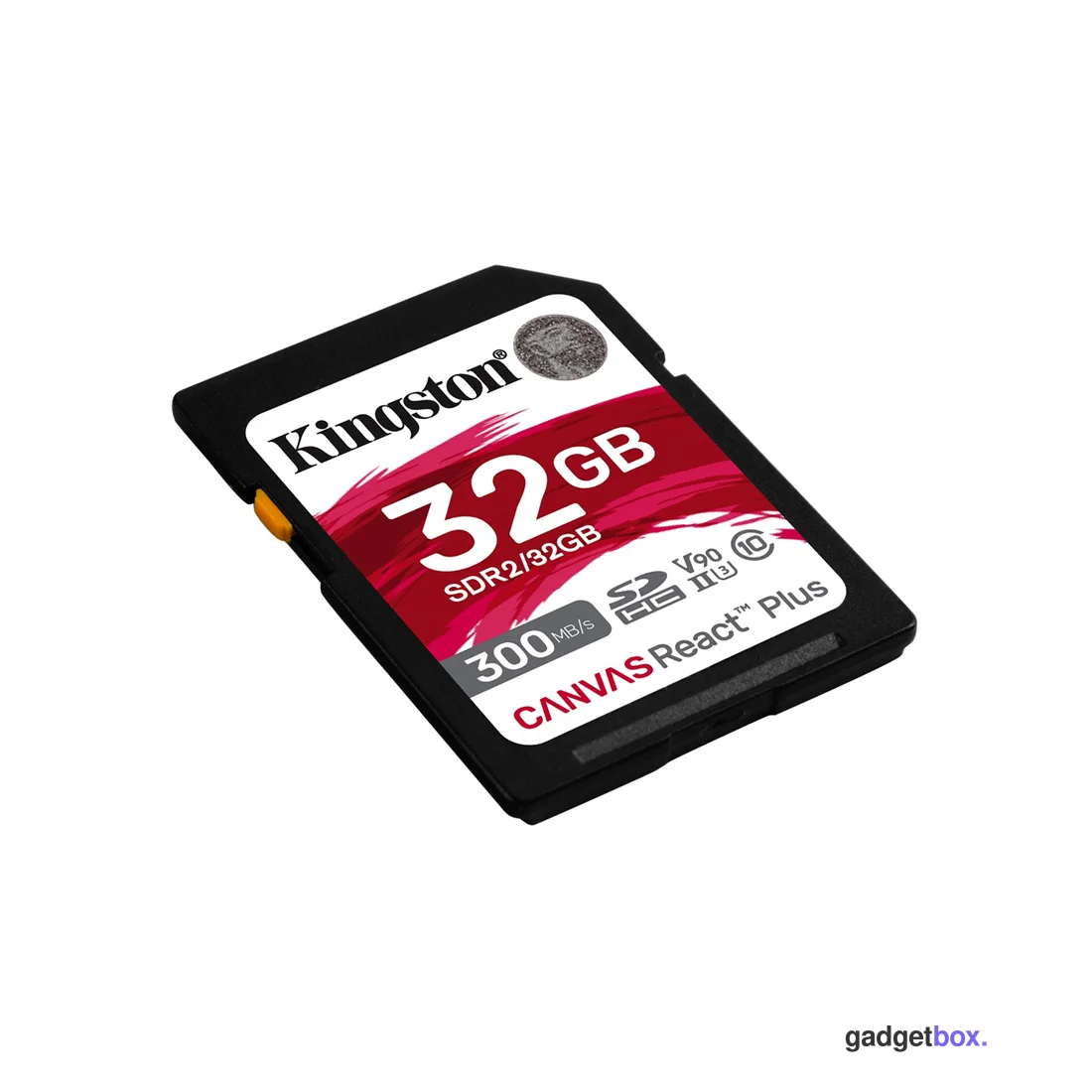Карта памяти Kingston SDR2/32GB UHS-II U3 V90 32GB без адаптера