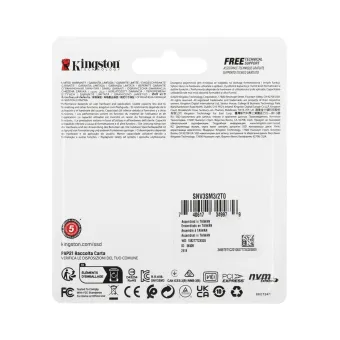 Твердотельный накопитель SSD Kingston SNV3SM3/2T0 2TB Mini M.2 2230 PCIe Gen4 x4