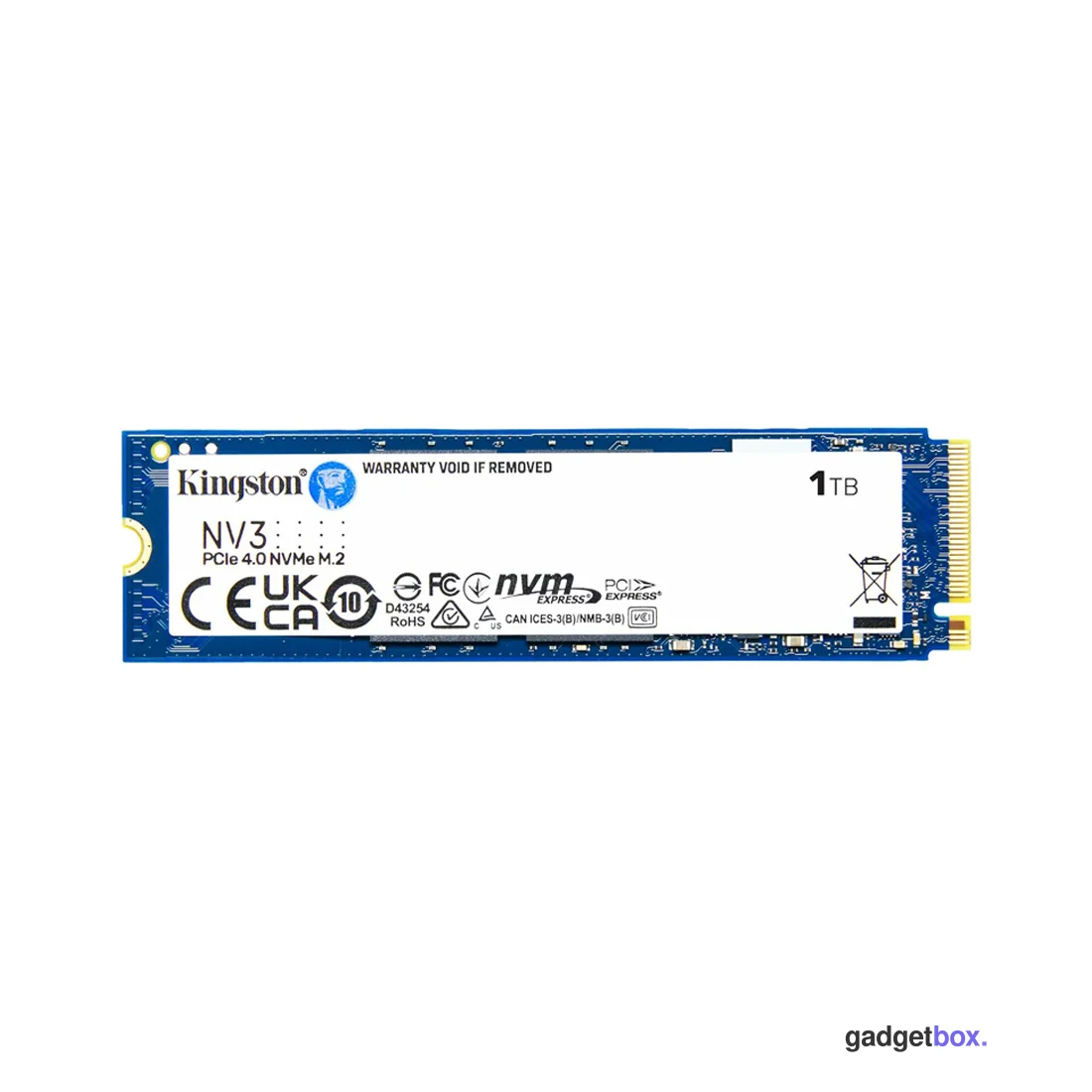 Твердотельный накопитель SSD Kingston NV3 SNV3S/1000G M.2 NVMe PCIe 4.0x4