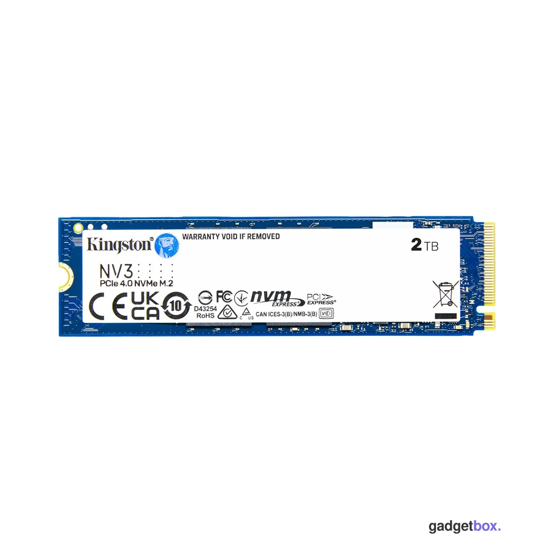 Твердотельный накопитель SSD Kingston NV3 SNV3S/2000G M.2 NVMe PCIe 4.0x4