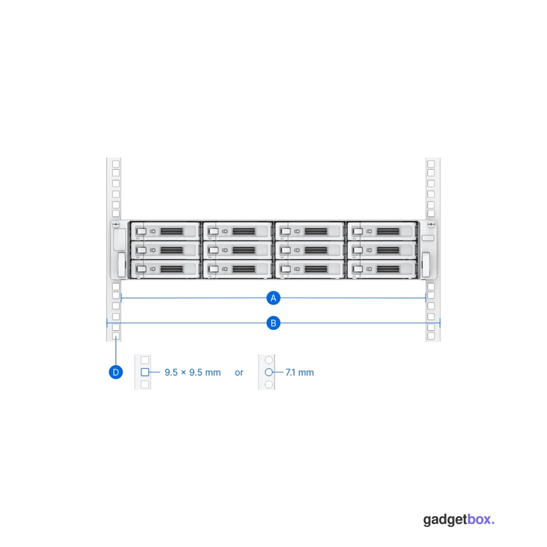 Рельсы серверные Synology RKS-02