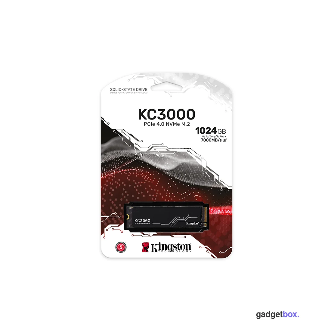 Твердотельный накопитель SSD Kingston SKC3000S/1024G M.2 NVMe PCIe 4.0