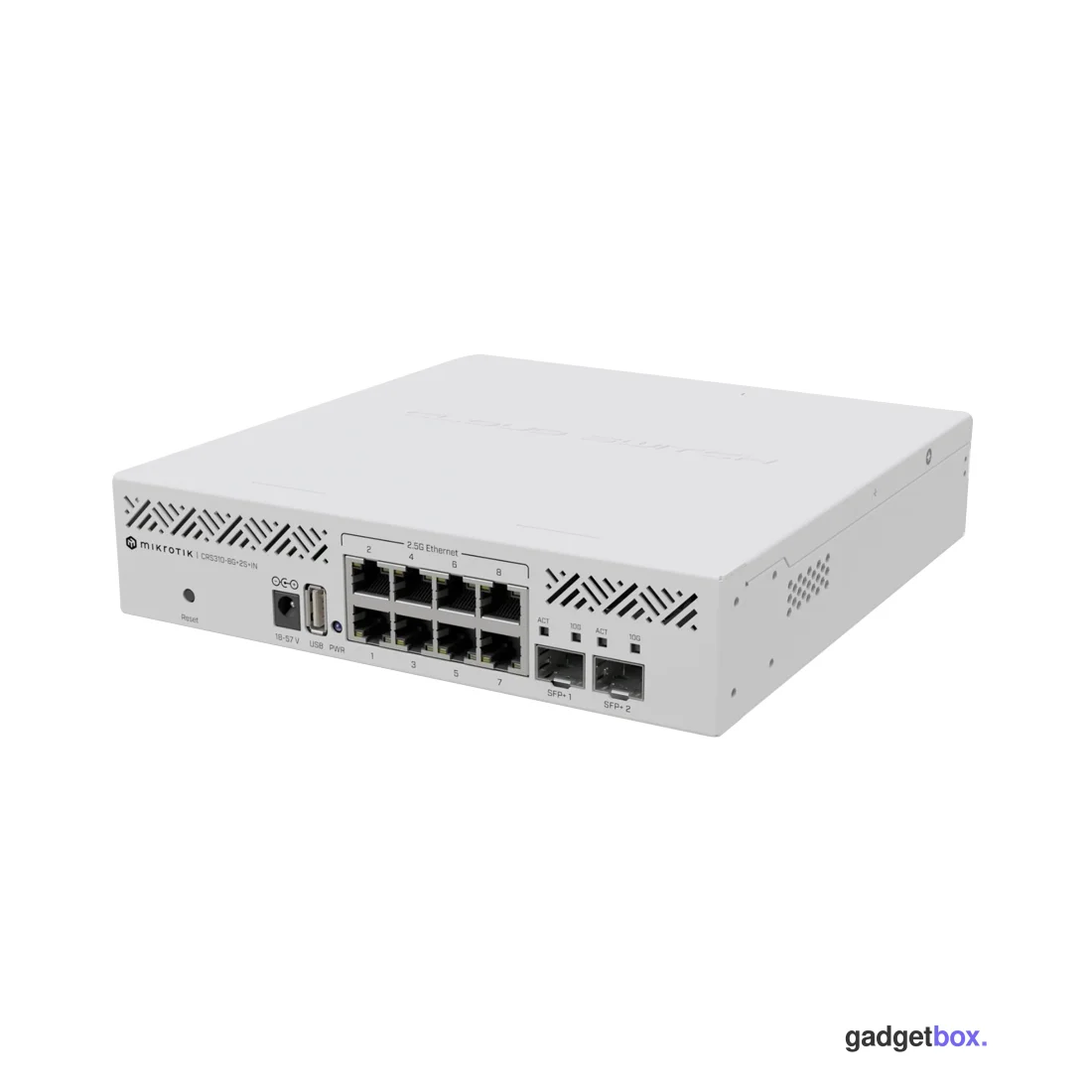 Коммутатор MikroTik CRS310-8G+2S+IN