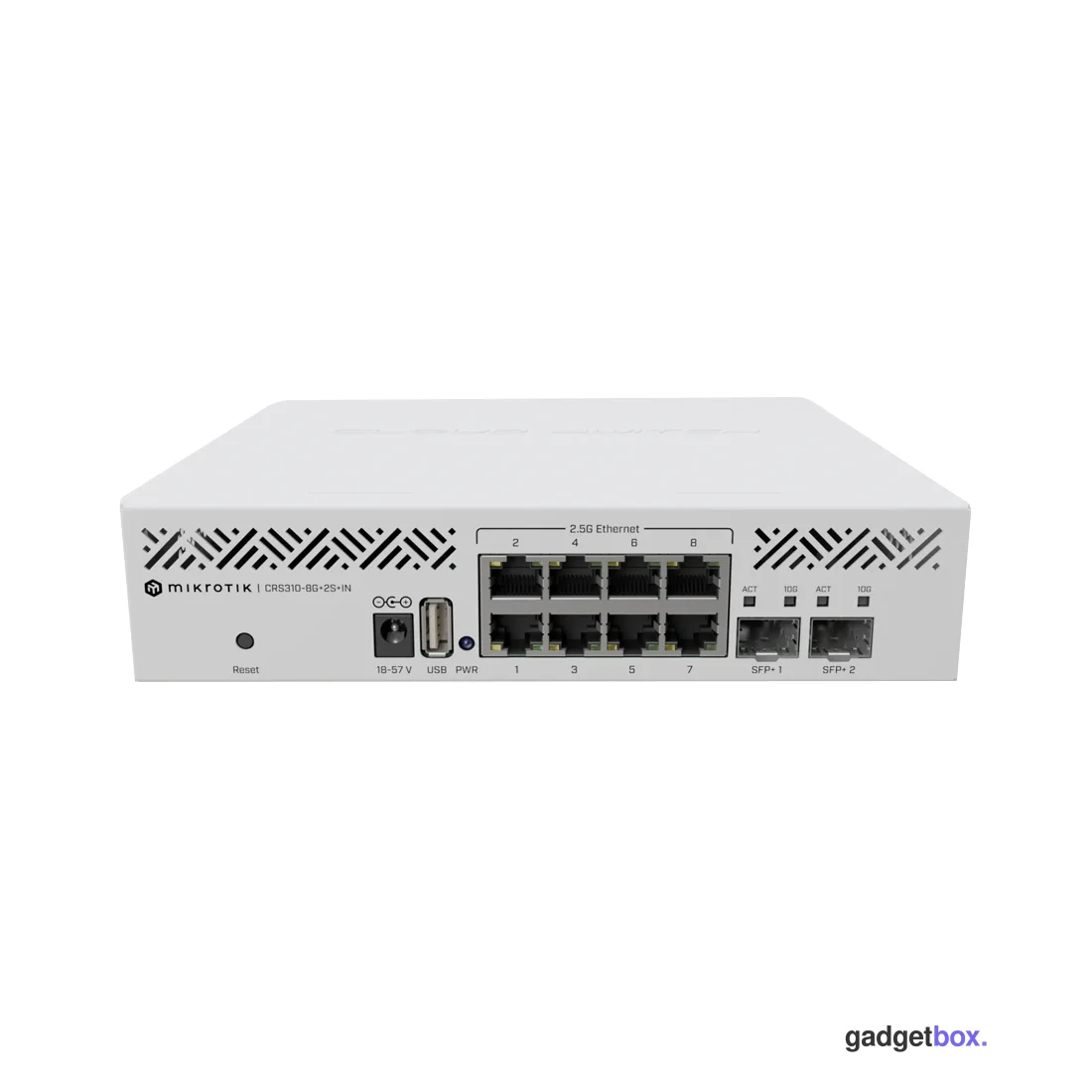 Коммутатор MikroTik CRS310-8G+2S+IN