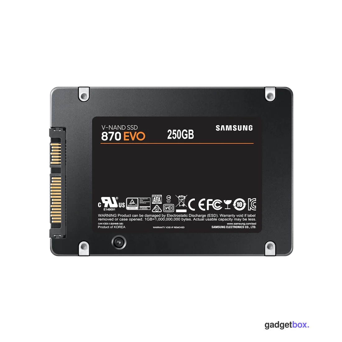 Твердотельный накопитель SSD Samsung 870 EVO 250 ГБ SATA 2.5"