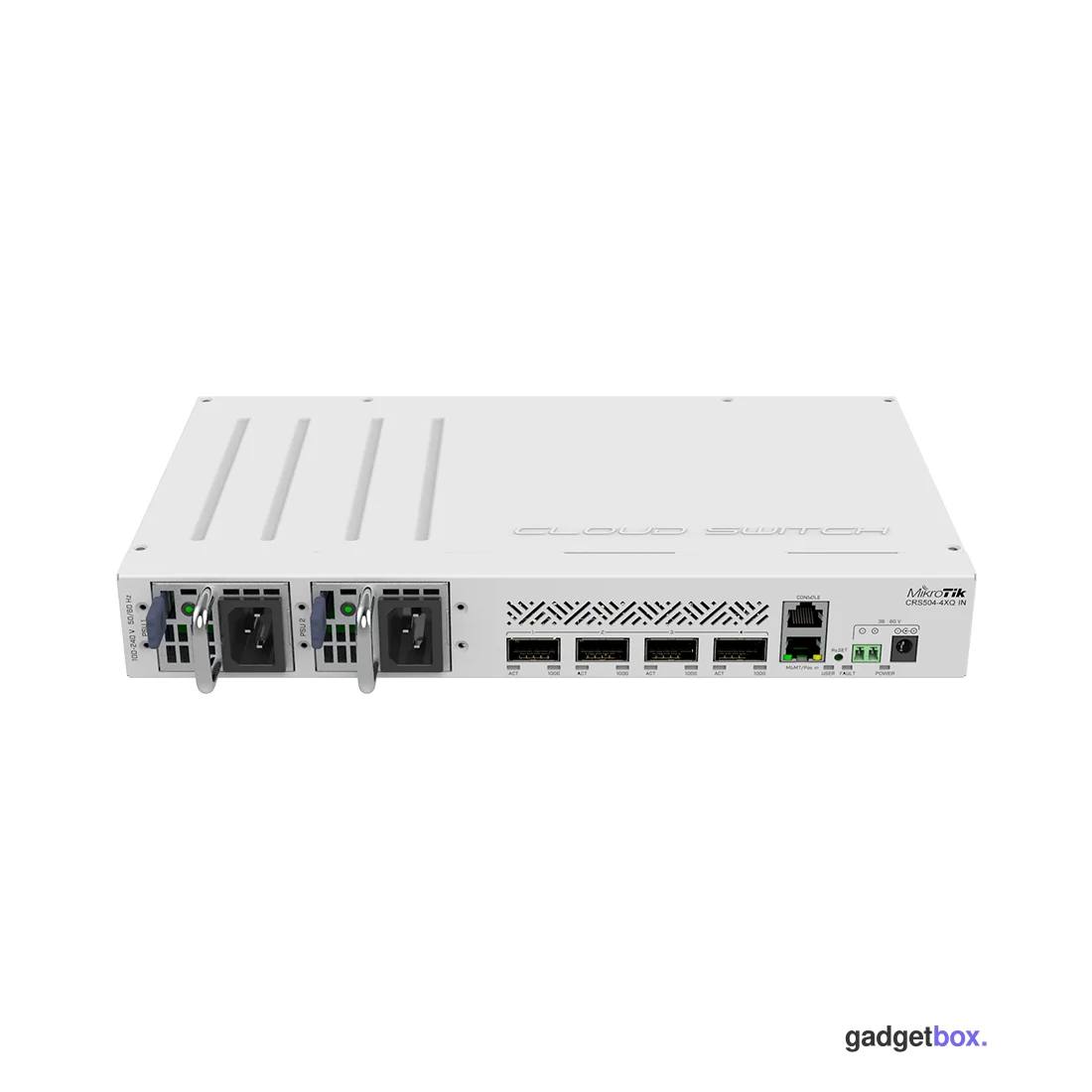 Коммутатор MikroTik CRS504-4XQ-IN