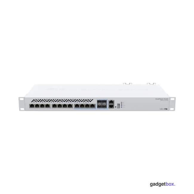 Коммутатор MikroTik CRS312-4C+8XG-RM