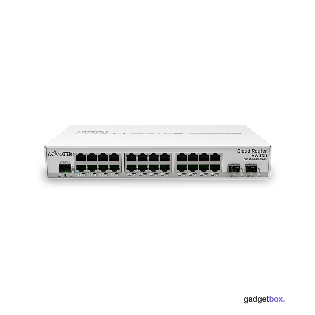 Коммутатор MikroTik CRS326-24G-2S+IN