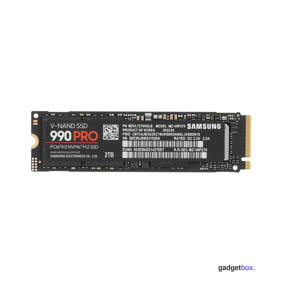 Твердотельный накопитель SSD Samsung 990 PRO 2TB M.2