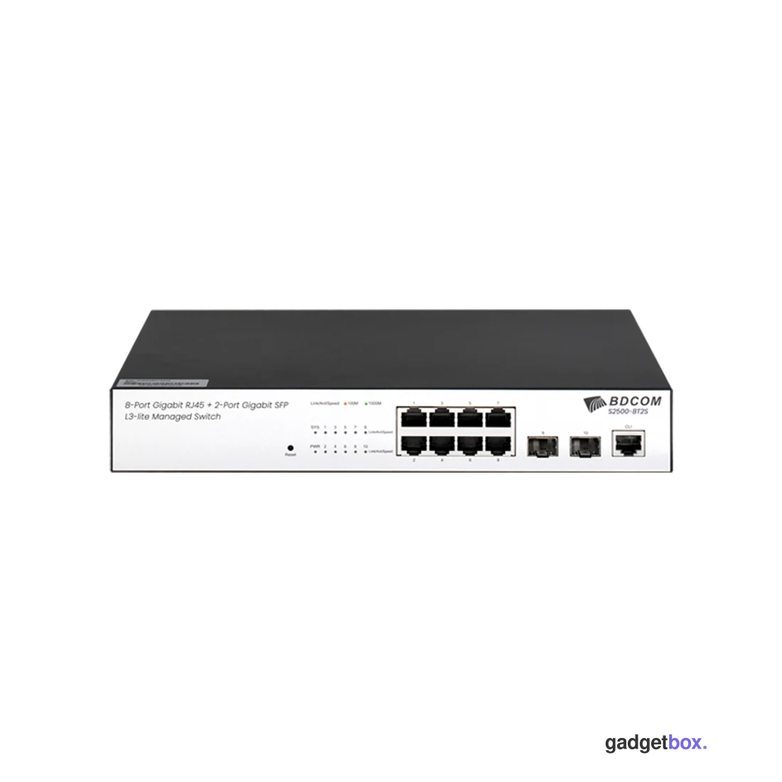 Коммутатор BDCOM S2500-8T2S