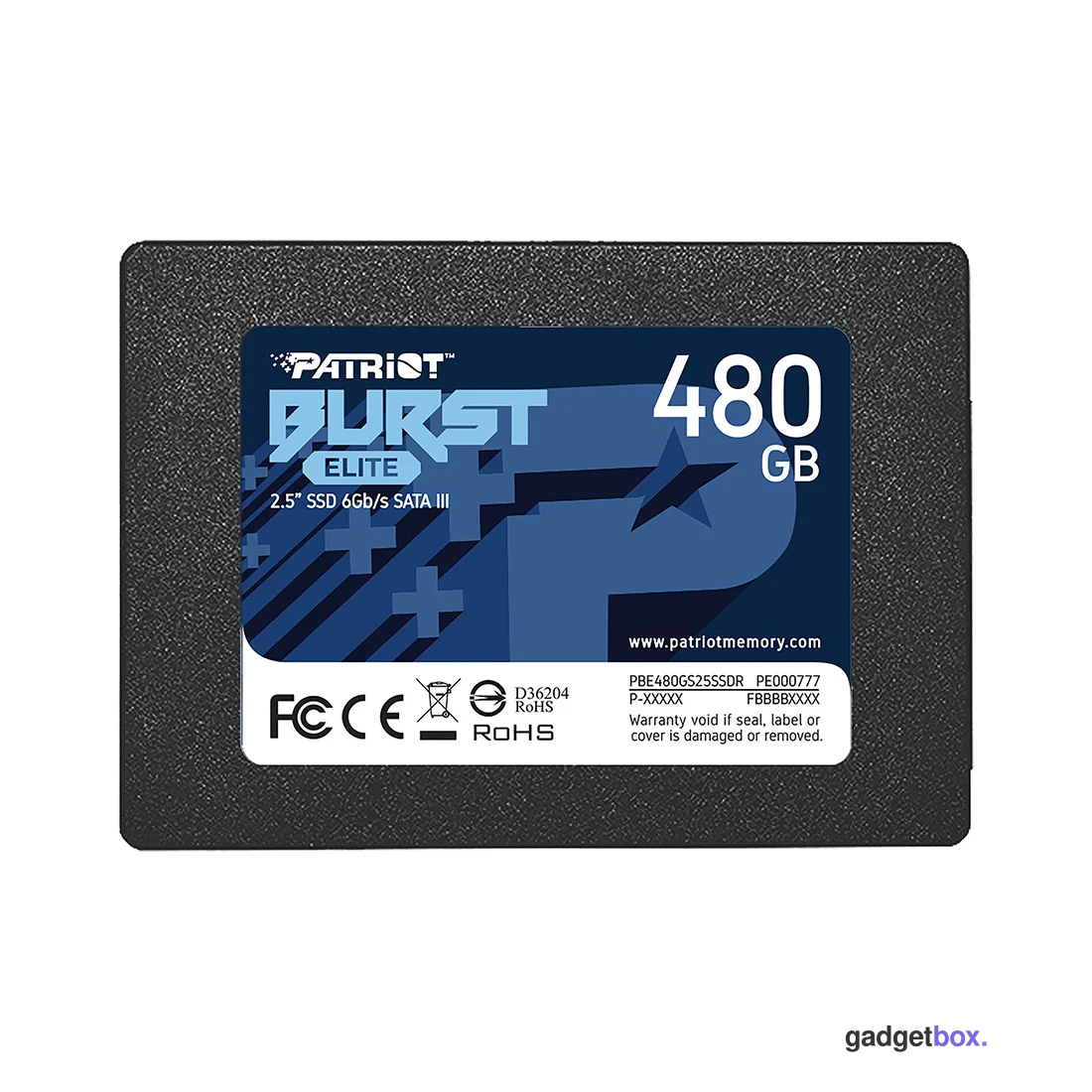 Твердотельный накопитель SSD Patriot Burst Elite 480GB SATA