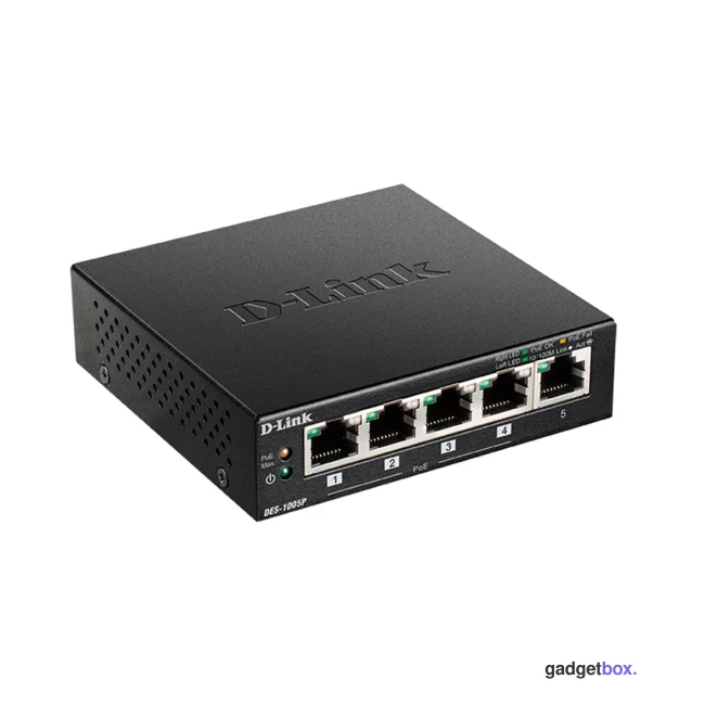Коммутатор D-Link DES-1005P/B1A