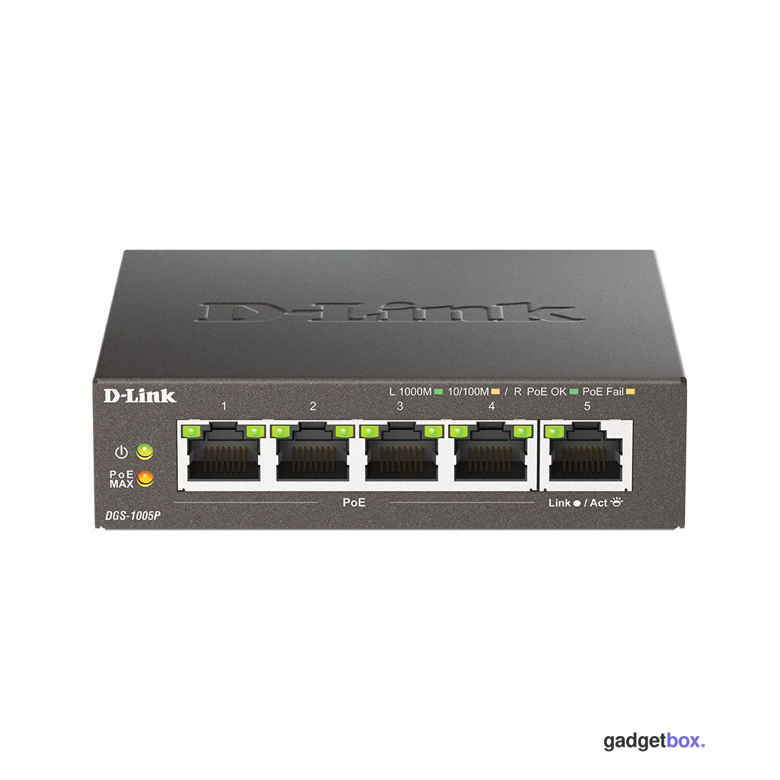 Коммутатор D-Link DGS-1005P/B3A
