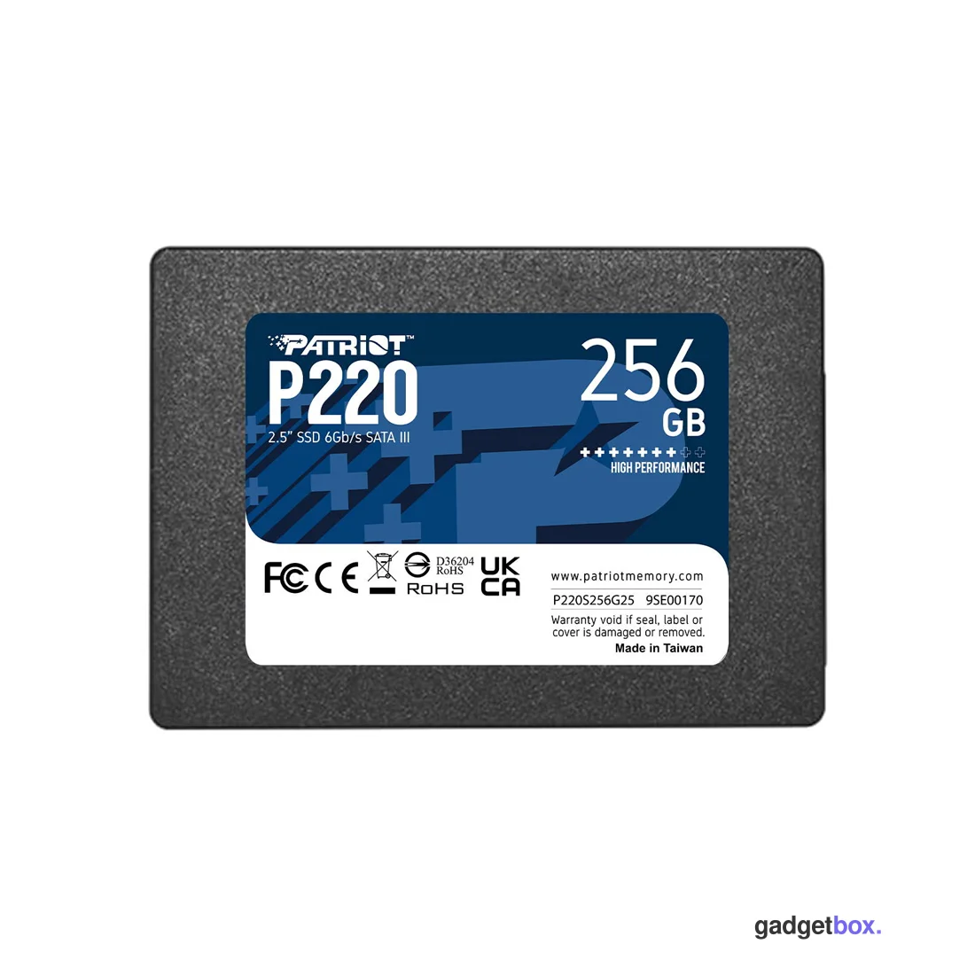 Твердотельный накопитель SSD Patriot P220 256GB SATA III