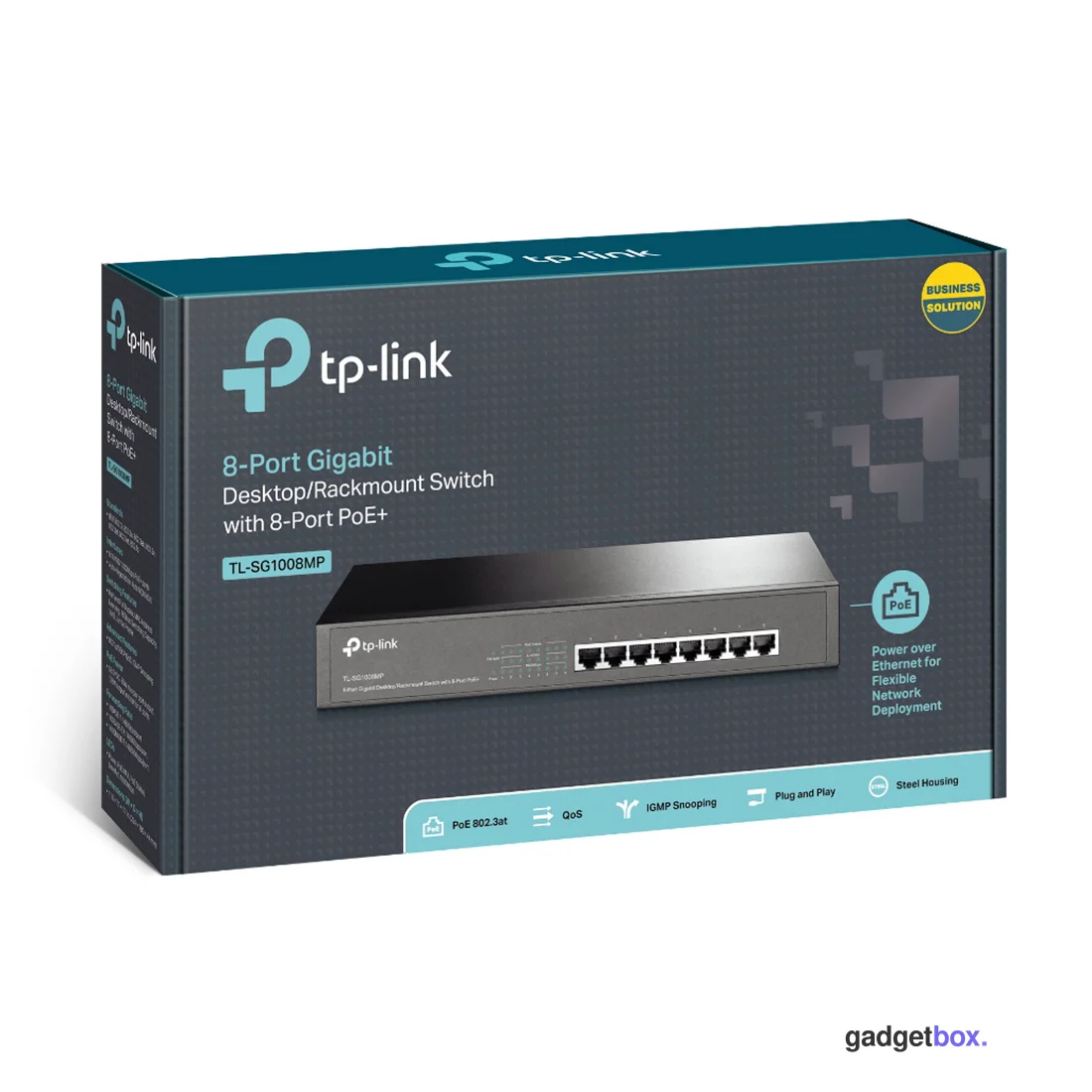 Коммутатор TP-Link TL-SG1008MP