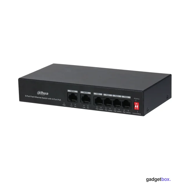 Коммутатор Dahua DH-S3006-4ET-45