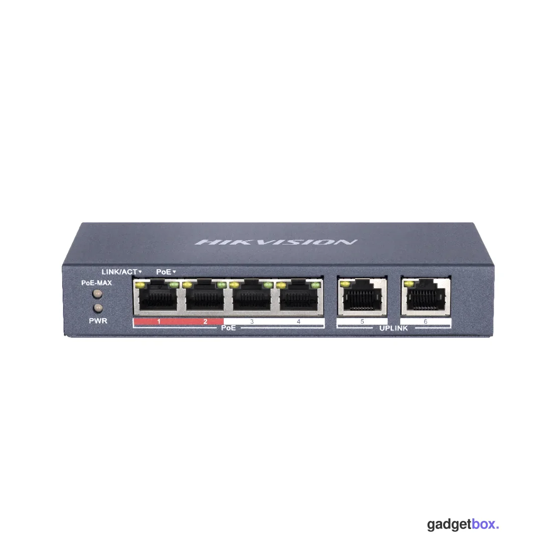 Коммутатор Hikvision DS-3E0106P-E/M(B)