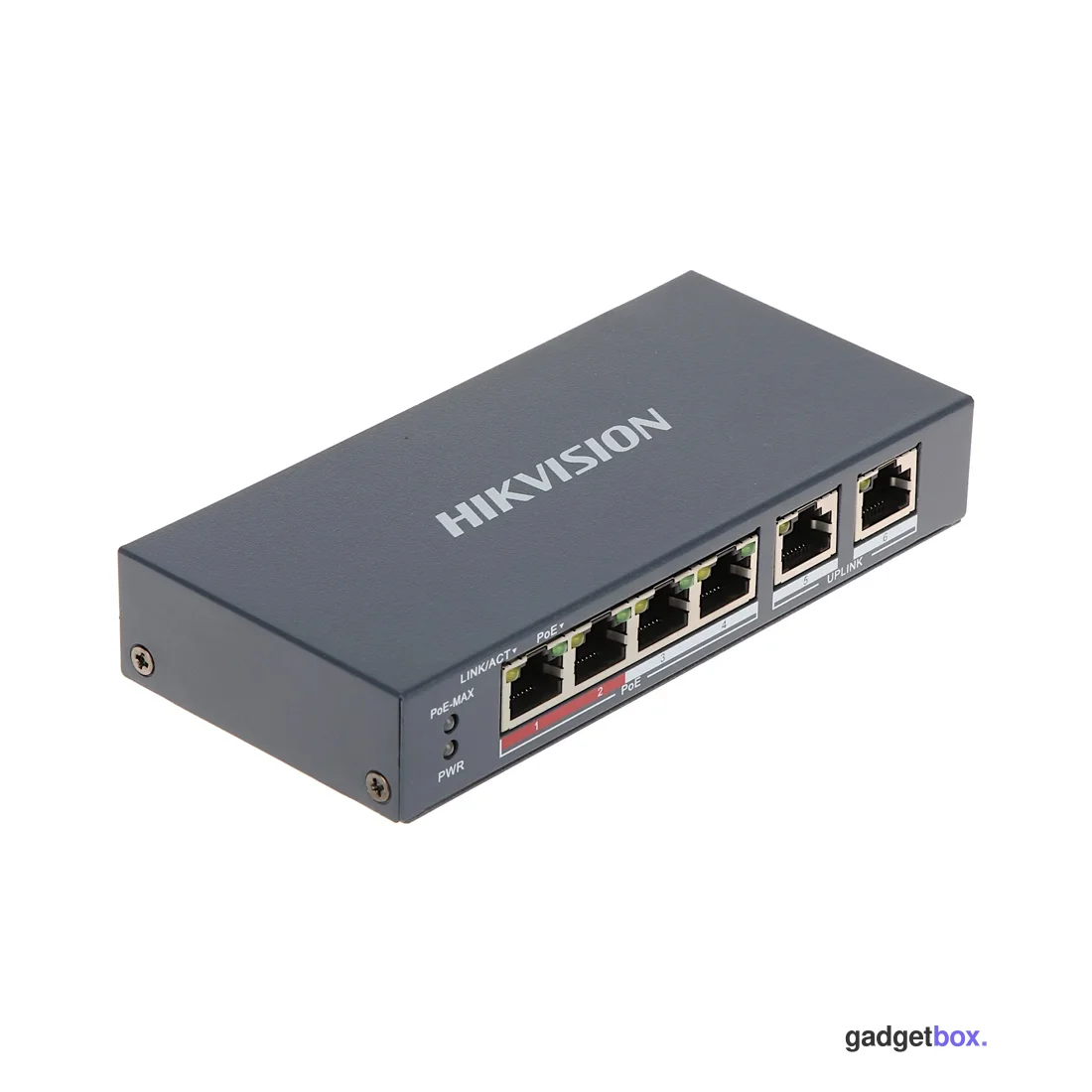 Коммутатор Hikvision DS-3E0106P-E/M(B)